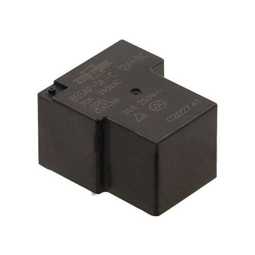 HOT NEW 855AP-1A-C-12VDC 855AP 1A C 12VDC 855AP1AC 12V 24V relay High power relay 12VDC DC12V 12VC 24VDC DC24V 24V 30A 4PIN 5PCS