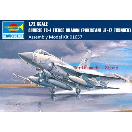 Trumpeter 01657 1/72 Chinese FC-1 Fierce Dragon(Pakistani JF-17 Thunder) Fighter