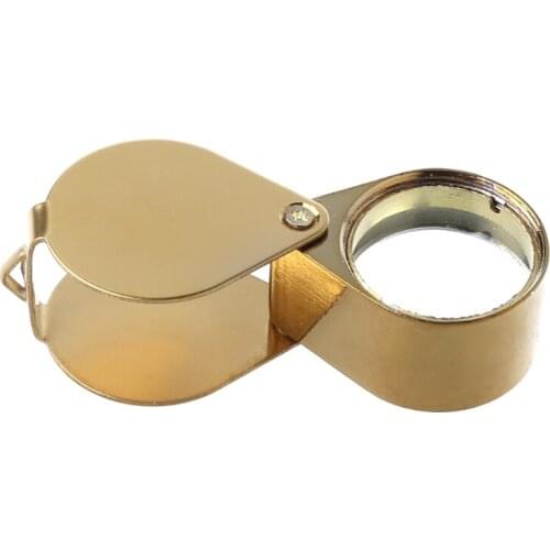 Portable Jewelers Eye Loupe Magnifier Magnifying Glass Jewelry Diamond 30x21mm