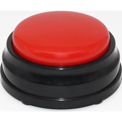 Bright colors Red and Orange recording sound button can recordable 30s your own voice for leave message M10