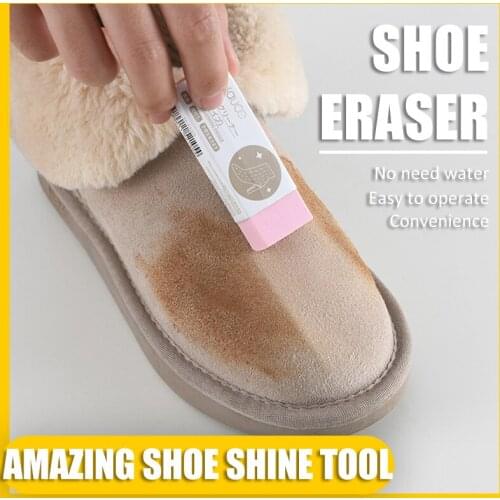 1PC Cleaning Eraser Care Shoes For Rubber Suede Matte Leather Fabric Sheepskin Cleaner Sneakers Kit Shoe Brush Household