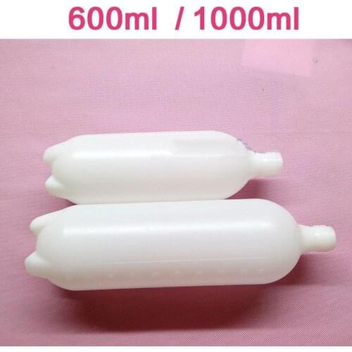 2 PC Dental chair unit plastic water bottle 1000ml 600ml dental chair storage bottle without cover dental products