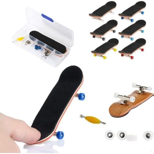 2019 Professional Mini Finger Bmx Skate Board Maple Wooden Fingerboard Kids Toys Ramp Boys Gadgets Juguetes Para Chicos Minicra