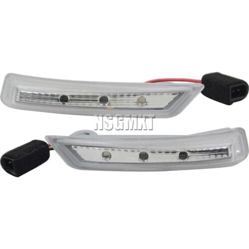 AP01 Pair LED Outside Mirror Turn Signal Right+Left Side for Dodge Grand Caravan Chrysler 3.6L 2008-2018 68052078AC 68052079AA