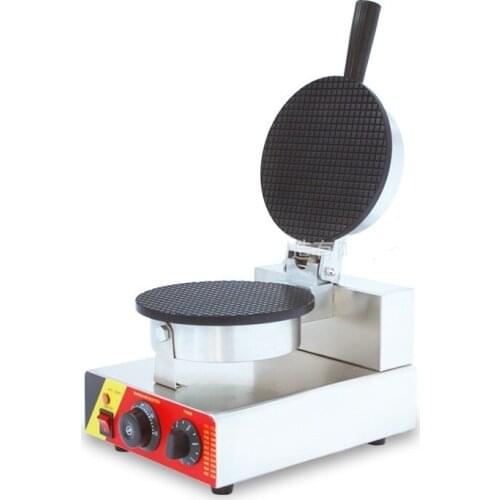 Free shipping 110V 220V Single head ice cream cone making machine stainless steel delicious crispy egg roll making machine