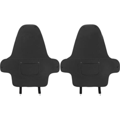 For Tesla Model 3 Seat Back Mat Anti-Kick Pad Leather Rear Seat Back