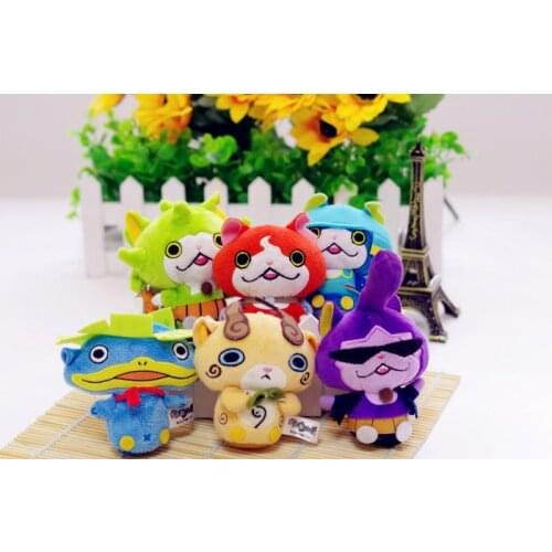 1pcs 3DS/3DSLL Yo-kai Watch Action Figure Plush doll 10cm Japan Anime Yokai Watch figure toy medal Kids