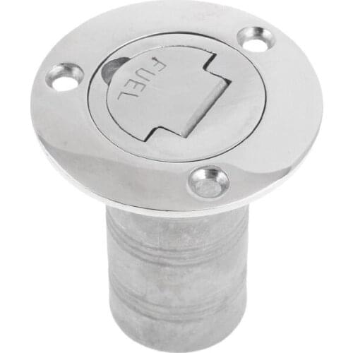 1 Pcs Marine 316 Stainless Steel 50mm Boat Deck Fill / Filler Keyless Cap 2" Fuel