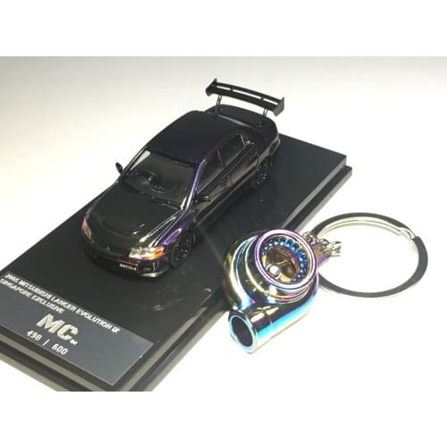 MC64 1:64 Mitsubishi Lancer Evolution IX Singapore Exclusive DieCast Model Car Collection Limited