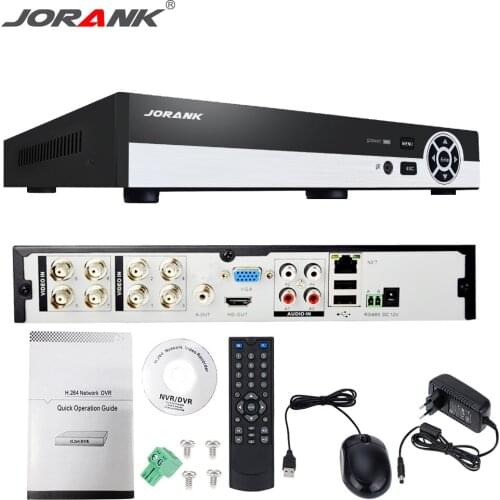 New Best 1080N AHD-H 8 Channel AHD DVR Video Recorder 8 Ch 720P 960H AHD DVR For 1080N AHD Camera IP Camera Hybrid DVR NVR Onvif