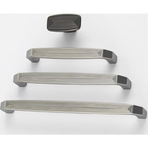 256mm Modern furniture bathroom kitchen cabinet accessories silver drawer door pull handles for cabinets and drawers