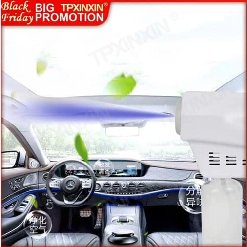 Handheld Nano Blue Light Atomization Disinfection Gun Automobile Atomization Gun Nano Sterilization And Removal Of Formaldehyde