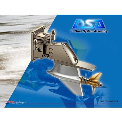 TFL Boat Stern Engine Power System P1 Racing Boat Simulation Built-in Rudder and Stern Gear Ship Model Powertrain