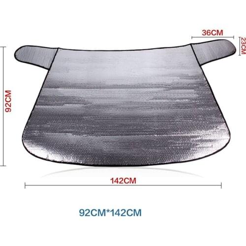 Car Front Rear Side Sunscreen Insulation Window Sunshade Cover Protector Curtain Universal SUV Hatchback