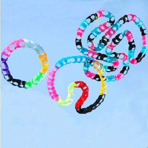 Different sizes kite windsock circle spin kites tails outdoor fun toys for audlts for free shipping