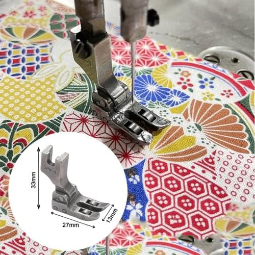 1Pc Sewing Accessories #SPK-3 Roller Presser Foot Snap-On High Shank Leather for Singer Industrial Sewing Machine Tool 2754-01