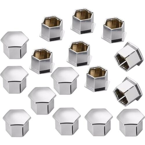 16Pcs Car Wheel Nut Caps Auto Hub Screw Cover Bolt Rims Exterior Decoration Special Socket Protection Dust Proof for Peugeot