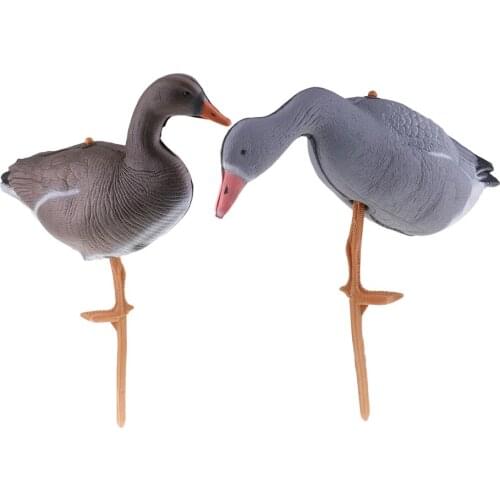 2x Full Body Goose Hunting Decoys Decoying Lawn Ornaments Decors hunting accessories