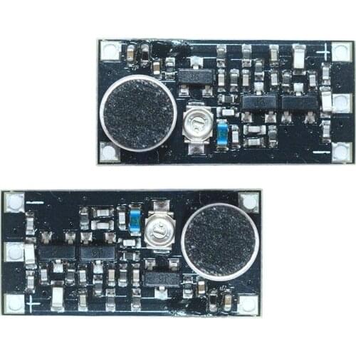 88-115MHz FM Wireless Microphone Surveillance Transmitter Module Board Adjustable Capacitor DC 2V 9V 9mA Voltage