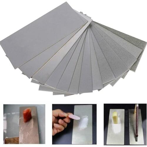 Diamond Grindstone Knife Sharpener Side Polishing Rectangular Grinding Plate with Diamond Disc Cutting Tool 80-3000 Grit