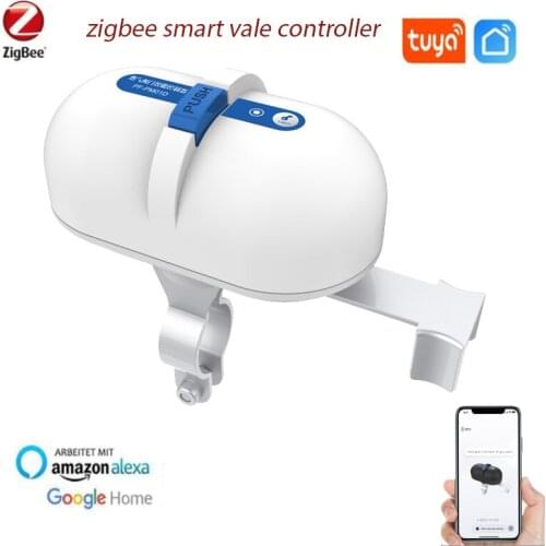 DIY Smart Home Tuya Zigbee Automatic Gas Water Valve Controller Tuya/smart Life APP Control Support Alexa Google Need Gateway