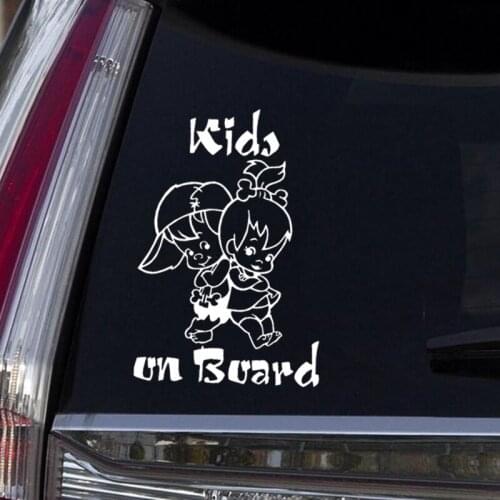 Car Stickers Kids On Board Baby In Car Lovely Creative Decals For Windshield Auto Tuning Styling Vinyls D30