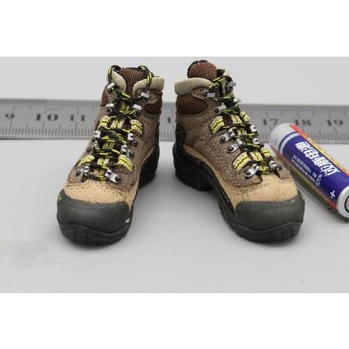 1:6 Scale Soldier Combat Boots Non-detachable Foot Toy Doll Model Body Hollow Shoes And Boots 12-inch Action Figure Accessories