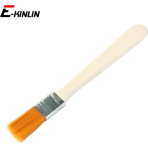 Wooden Handle Dust Cleaner Nylon Brushes Crevice Cranny Cleaning For iPhone For Android Phone Motherboard Circuits Clean Brush