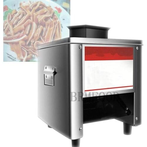 Electric commercial meat slicer Stainless steel slicer Wire cutter Fully automatic Meat grinder Sliced meat dicing machine