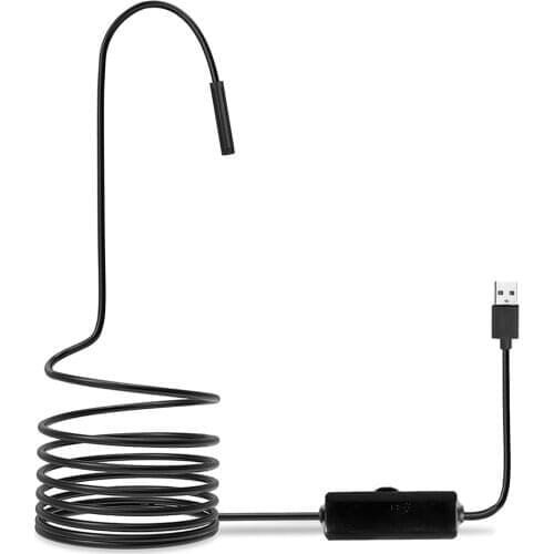 2/5/10m Industrial Endoscope 1920*1080 HD Borescope Inspection Camera Built-in 8pcs LEDs 8mm Lens IP67 Waterproof USB Endoscope