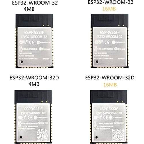 ESP32 4MB/16MB ESP32-WROOM-32 ESP32-WROOM-32D ESP32-WROOM-32U ESP32-S ESP32-WROVER ESP32-WROVER-IB ESP32-WROVER-B ESP32-SOLO-1