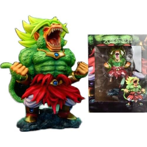 Dragon Ball Z Anime Figure Legendary Broli Shapeshifting Gorilla Statue Anime Gk Anime Action Figures Toys for Children 15cm