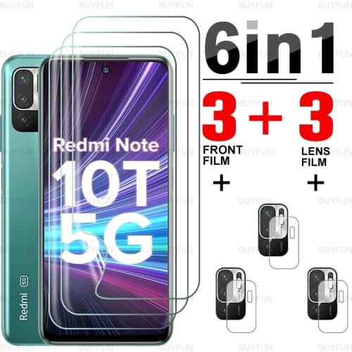 Hydrogel Film For Xiaomi Redmi Note 10T 5G Full Cover Front Soft Film for redmi note 10t note10 t t10 5g camera screen protector