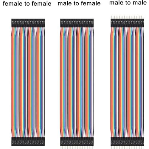 Dupont line 10cm 20cm 30cm male to male male to female and female to female jumper wire Dupont cable