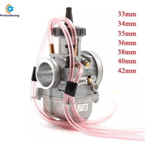 Motorcycle Scooter Carburetor 4T Engine 42 33 35 36 38 40 34mm Carb PWK Carburetor Used at Off-Road Motocross ATV