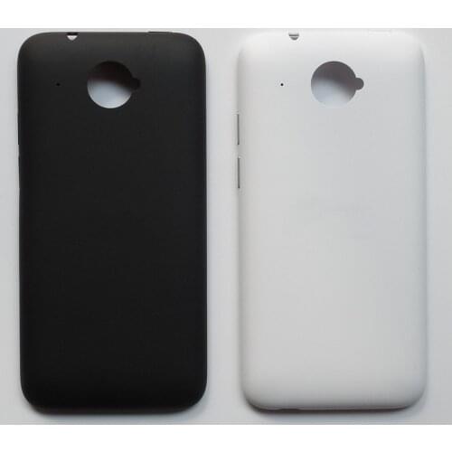 Original Material Housing Battery Cover Parts Case For HTC Desire 601 Battery Door Back Cover +Power Volume button White Black