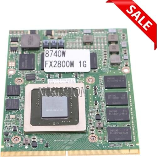 NOKOTION 505986-001 596062-001 For HP EliteBook 17 Inch 8740w Genuine NVIDIA Video Card Quadro FX2800M