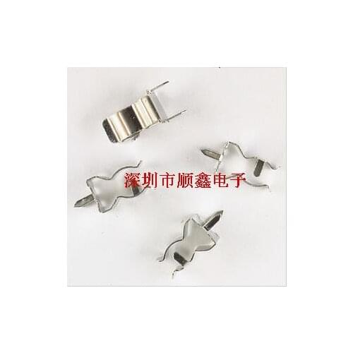 PCB panel mounting clip 5 * 20MM 0.35 thick fuse holder fuse clips tin plated brass clip