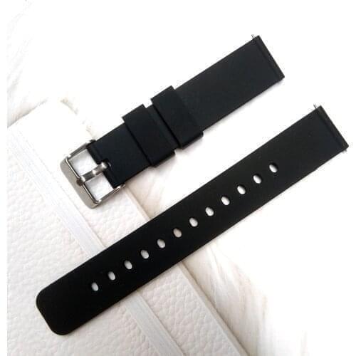20mm 22mm Soft Silicone Sport Strap For Xiaomi LS05 Strap Bracelet For HUAWEI WATCH GT 2 Watchband Band For Garmin Venu 2 2S SQ