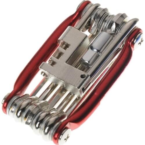 11 in 1 Multi Function Bicycle Tool Kit Set Bike Cycling Spanner Wrench Repair F-Best