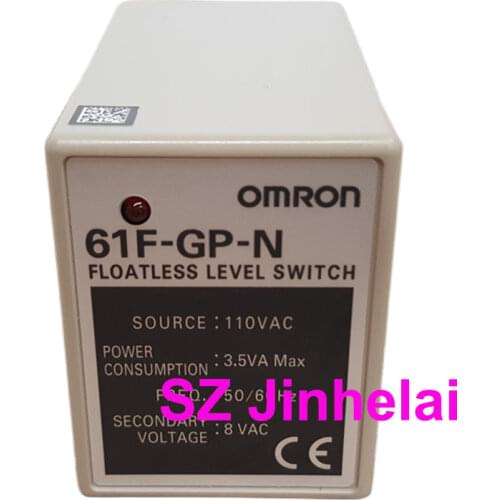 Authentic original 61F-GP-N AC110V OMRON Liquid level relay water level controller 110VAC