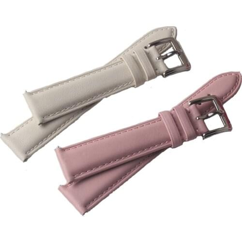 Watchbands straps pin buckle 14 15 16 17 18 19mm 20mm watch Bracelets high quality cowhide leather genuine Smooth Accessories