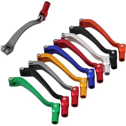 Motorcycle CNC Folding Aluminum Gear Shift Lever Gear Shift Lever For Motorcycle ATV Dirt Bike Pit Bikes Gear Lever Kayo