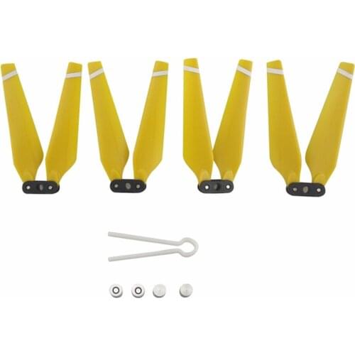 Folding Propellers for Huban H501S H501C H501A/H501C/H501M/H501S W/H501S pro MJX B2C B2W Bugs 2 D80 F18 F200SE Drone Blade Gold