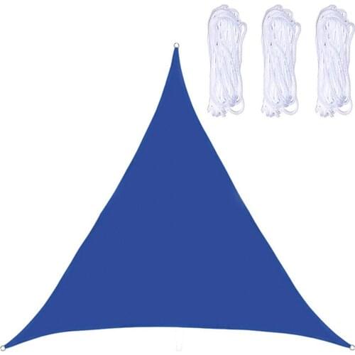 Sun Shade Sail Sunshades Canopy Waterproof Outdoor Oxford Cloth Windproof UV-protection Triangle Fixing Durable Garden Awning