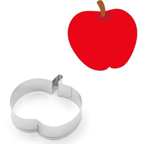 Apple Ship Stainless Steel Cookie Cutters Cooking Tools Fondant Biscuit Paste Mold Cake Decorating Resin Sugar Candy