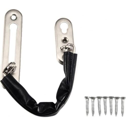 Hot Sales 17/17.5/20cm Anti-Theft Anti-rust Thicken Stainless Steel Bolt Safety Lock Chain Security Lock for Residential