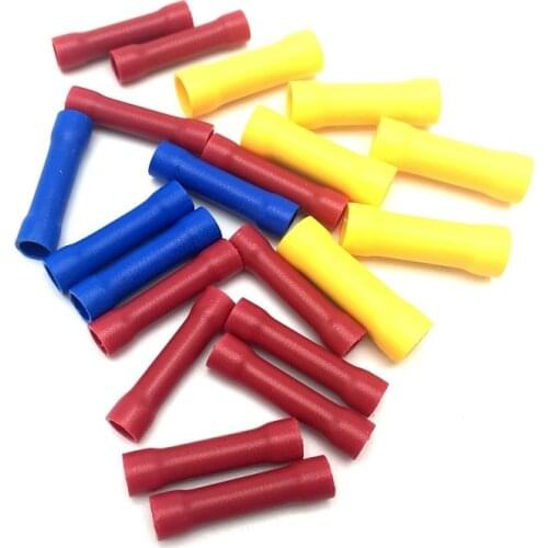 100PCS/lot Full Insulating Wire Connector,Cable Wire Splice Terminals, Electrical Joint Crimp Terminals