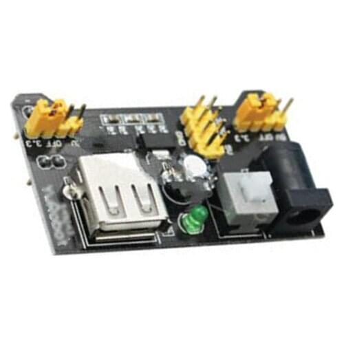 1X MB102 Breadboard 3.3V 5V DC Power Supply Module for Solderless Breadboard
