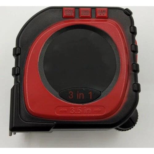 3-In-1 Measure King Digital Tape Measure Professional Tool High-Precision Tape Measure Led Digital Display High Impact Black